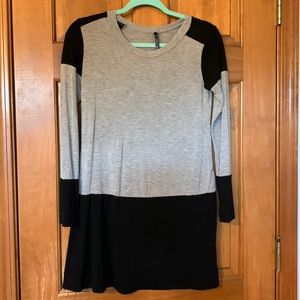 Black & Gray Dress